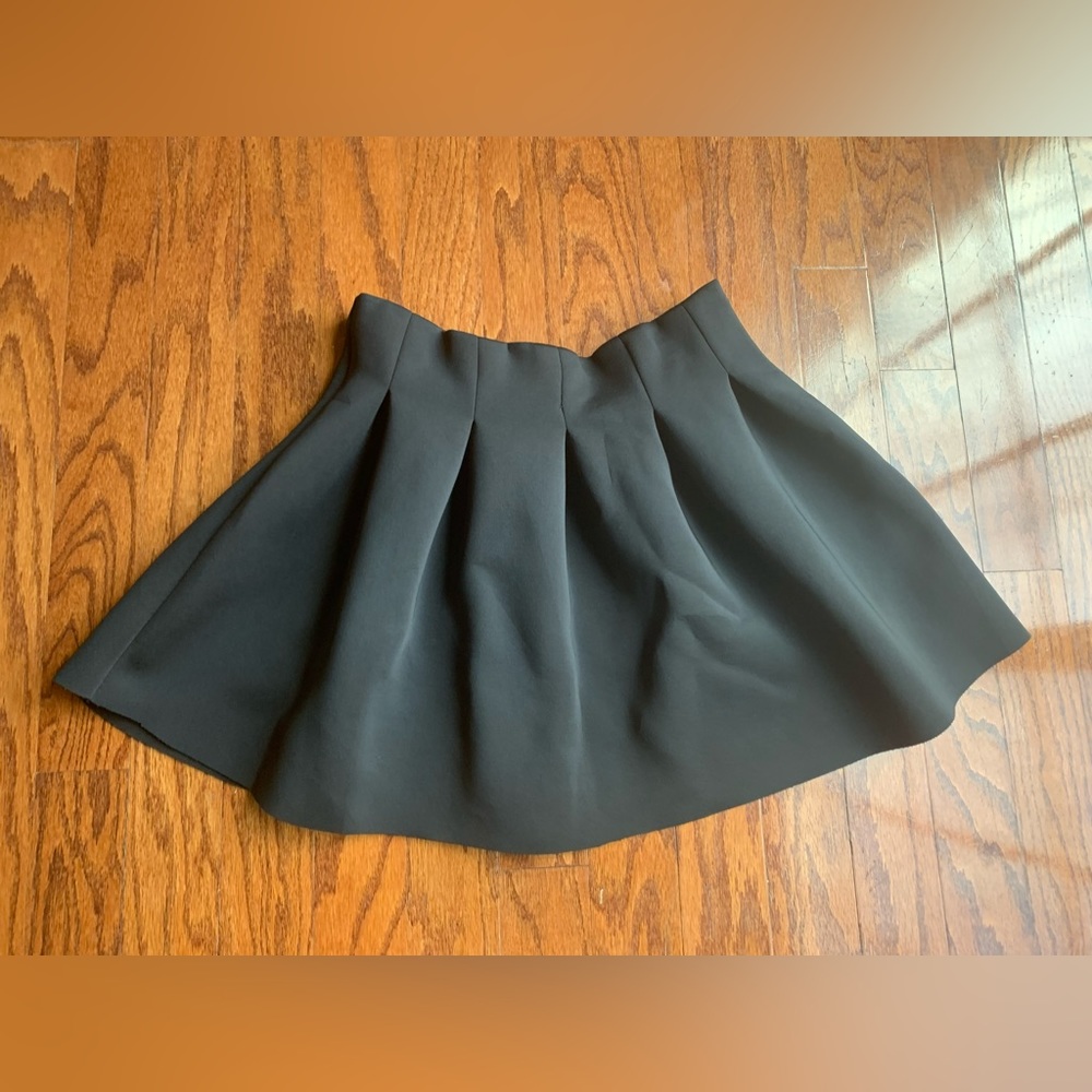 Connection 18 Mini Flare Skater Cosplay Skirt Black Stretch Waist XL